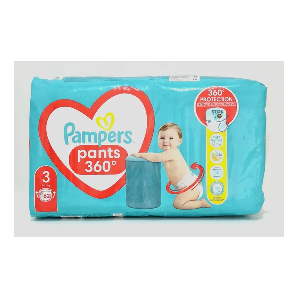 Pampers pants-diapers. x 3 6-11kg x 62 Prokter&Gembl, Germany