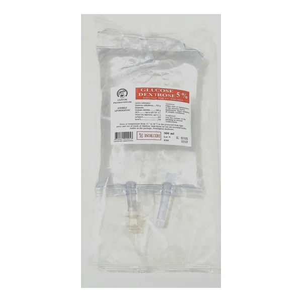 Glucose solution 5%- 500ml Likvor/Armeniya