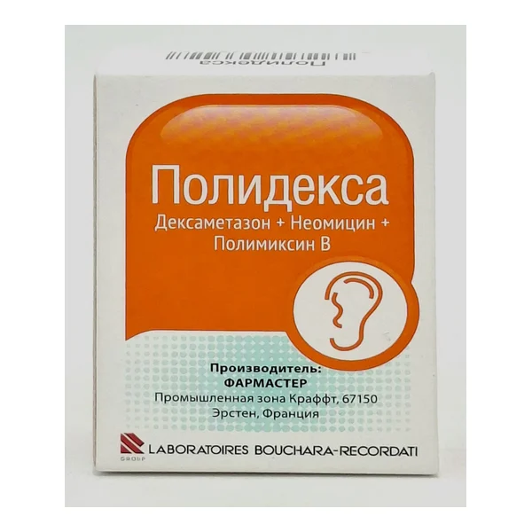 Polideksa ear drops 10.5ml Labor Bushara France