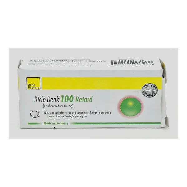 Diclo-Denk retard tablets 100mg x 10 Denk Pharma