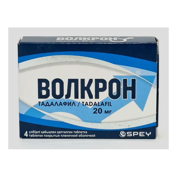 Volkron (Tadalafil) 20mg tablets x 4 Tonus-Les. Erevan