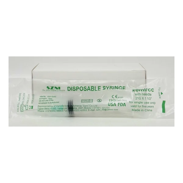 Syringes 20ml** 3-x complex China