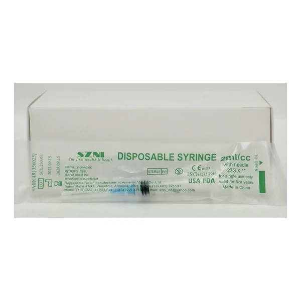Syringes 2ml** 3-x complex China