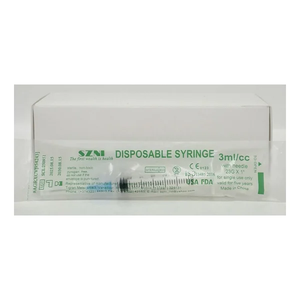 Syringes 3ml 3-x complex China