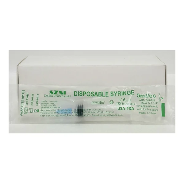 Syringes 5ml 3-x complex China