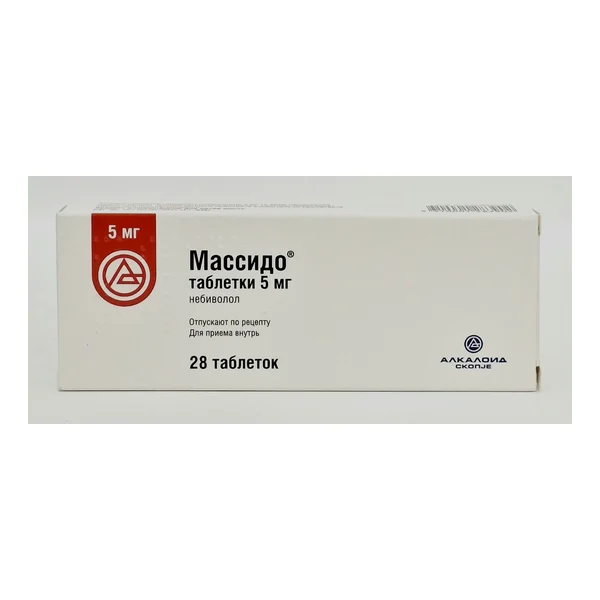 Massido 5mg tablets x 28 Alkaloid