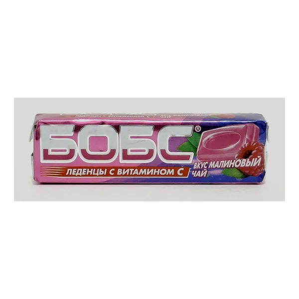 Bobs lozenges with vitamin with (raspberry) 35g Riclan S.A. Braziliya