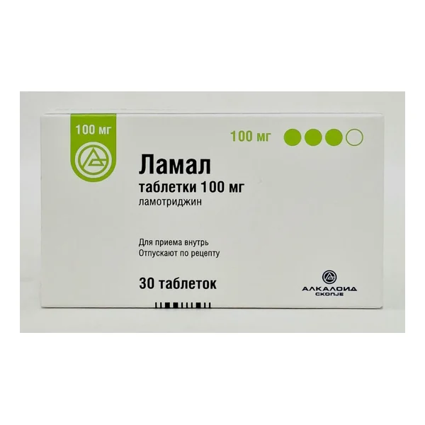 Ламал табл. 100 мг. №30 Алкалоид