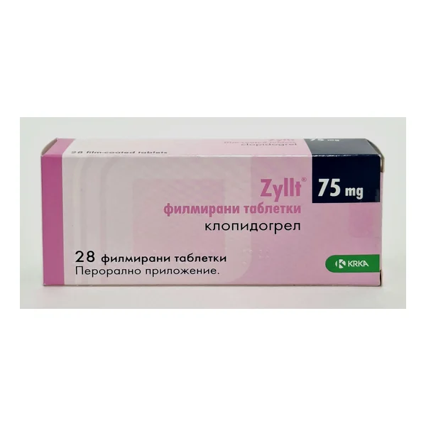 Зилт таб.п/п/о 0,075 №28 КРКА-Рус ООО