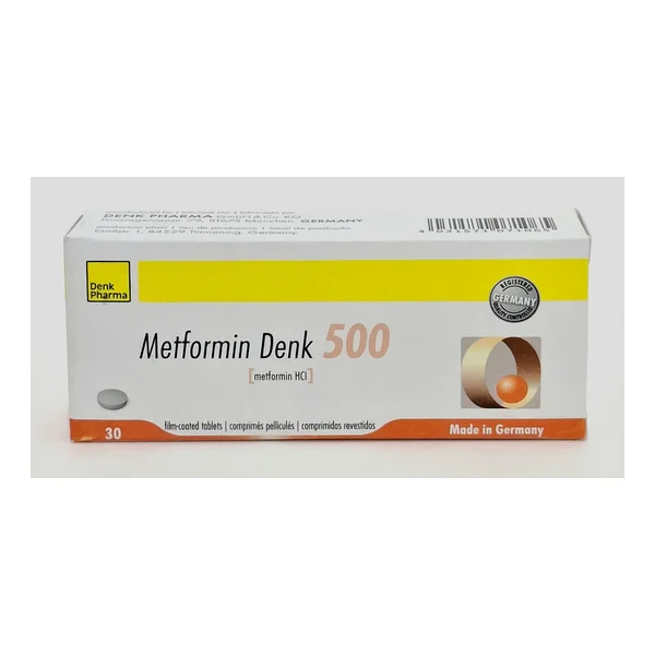 Metformin - Denk tablets 500mg x 30 Denk Pharma