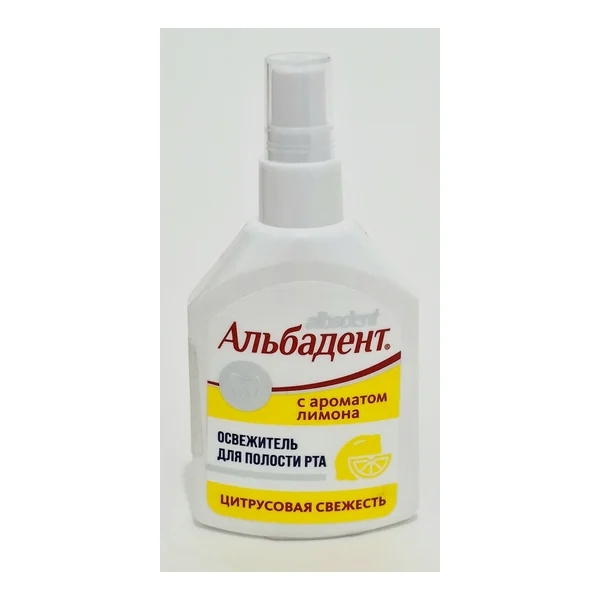 Osvezhitel mouth Albadent (lemon) 35ml x 1 Russia-Firma Vita
