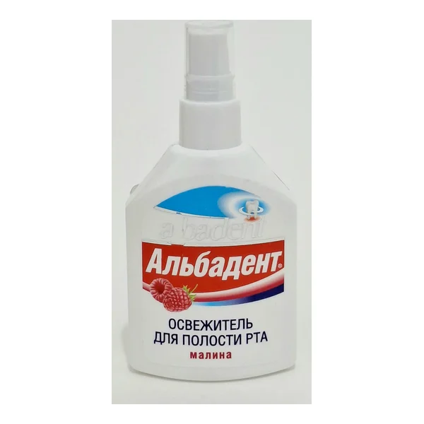 Osvezhitel mouth Albadent (raspberry) 35ml x 1 Russia-Firma Vita