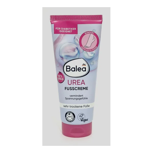 Foot cream balea with Urea 10% for dry skin, 100ml Germany