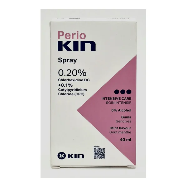 Kin Perio spray-mouthwash mint with chlorhexidine 0.2% 40ml 6216/5289 Kin, Spain