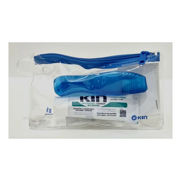 Kin Trevel dorozhnyy set 12+ tooth brush+toothpaste 25ml 10239 Kin, Spain