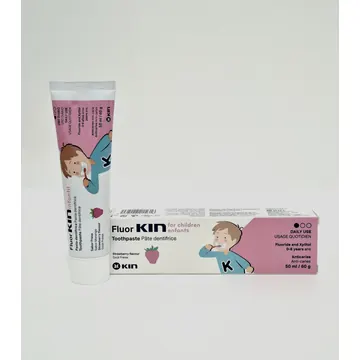 Kin Flor toothpaste children's strawberry 0+ 50ml 5616 Kin, Spain