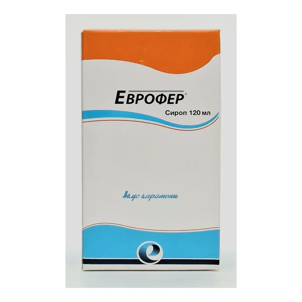 Evrofer syrup 120ml Evrodrag Lab. Belgiya