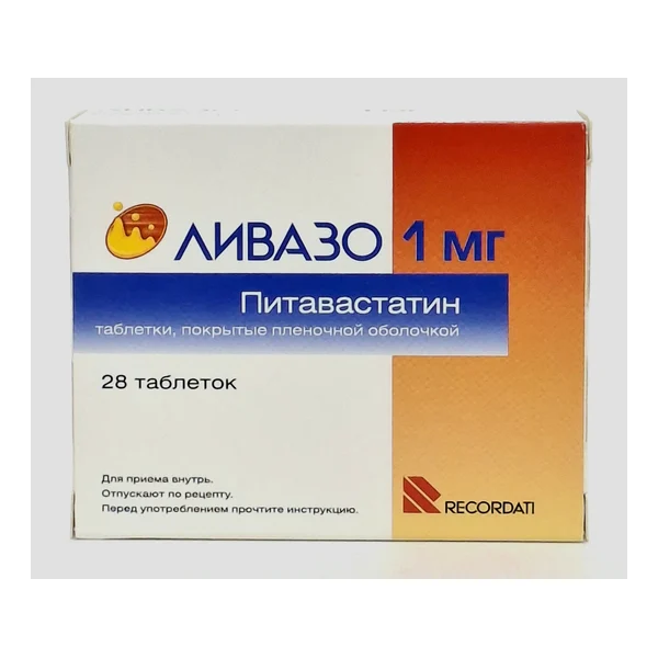 Livazo coated tablets 1mg x 28 Rekordatin