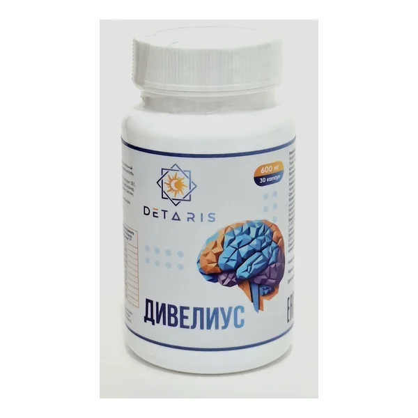 Divelius capsules 600mg x 30 Detaris,Litva