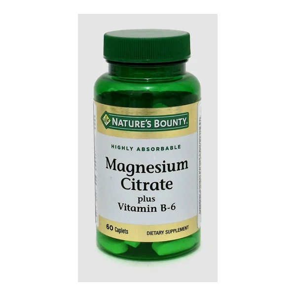 MAGNESIUM tsitrat in6 tablets 200mg x 60 Neychers Baunti