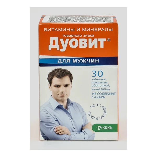 Дуовит д\мужчин табл. №30 КРКА Словения