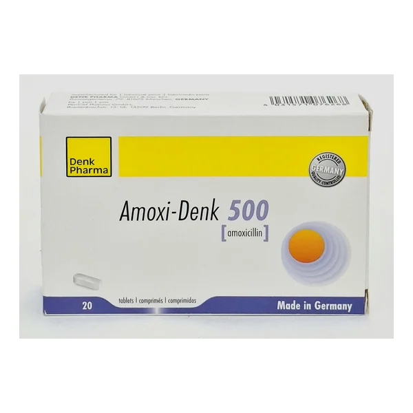 Амокси-денк таб.500 мг x 20 Денк фарма