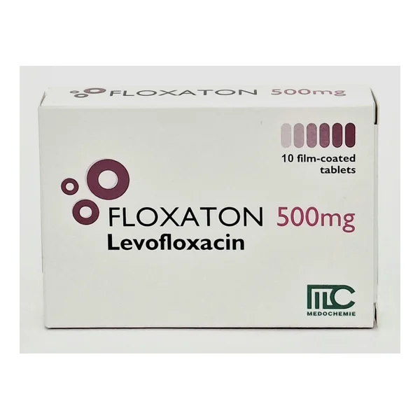 Floxaton (Levofloksatsin) 500mg tablets x 10 Medokhemi