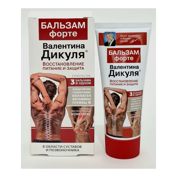 Balm Valentina Dikulya forte for pains in sust. 75g Fora farm