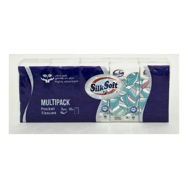 Գրպանի անձեռոցիկ Silk Soft (10) Սոֆտ տրեյդ