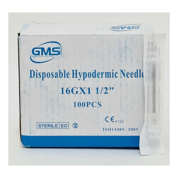 Needles 16Gx1 1/2 x 100 white DzhiMS