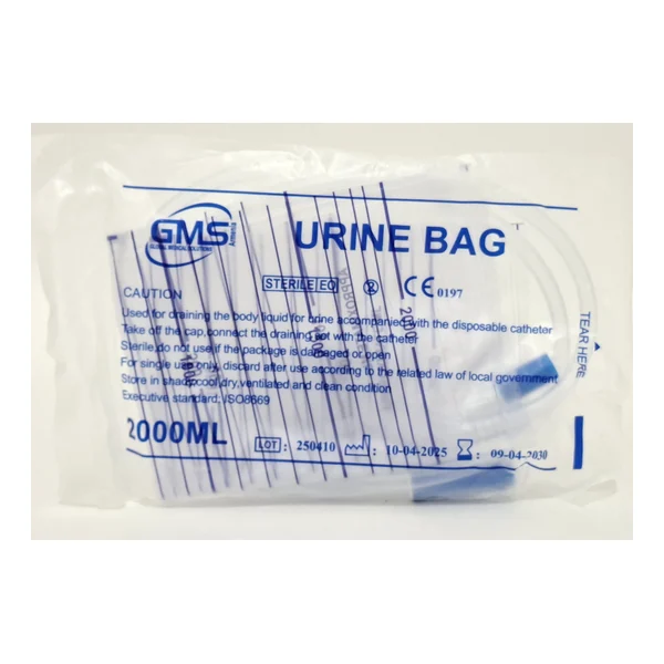 Urine bag sterile with klapanom 2l with zavyazkami ** DzhiMS