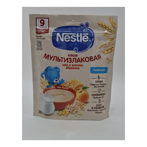 m/for multi-grain. with medom and kus. abrikosa from 9 months 200g Nestle