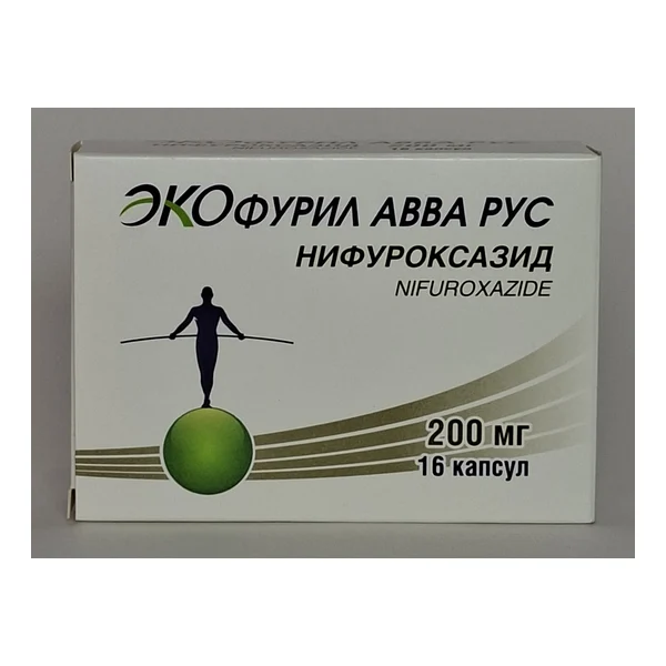 Ekofuril capsules 200mg x 16 Avva-Rus OAO