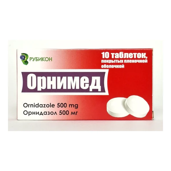 Ornimed coated tablets 500mg x 10 Belarus