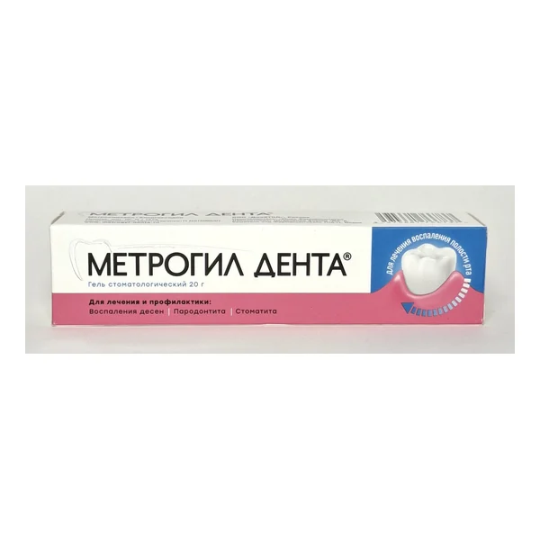 Метрогил дента 20г Юник Фарм Индия