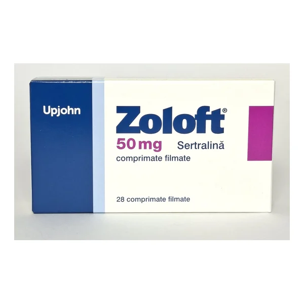 Zoloft tablets 50mg x 28 Pfayzer USA