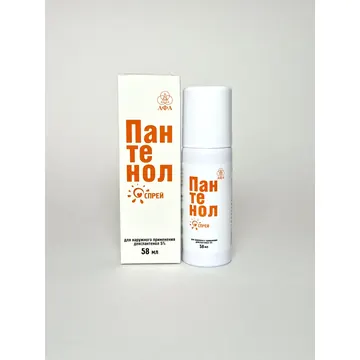 Panthenol spray 5% 58g bottle x 1 ICNLeksredstva. Russia
