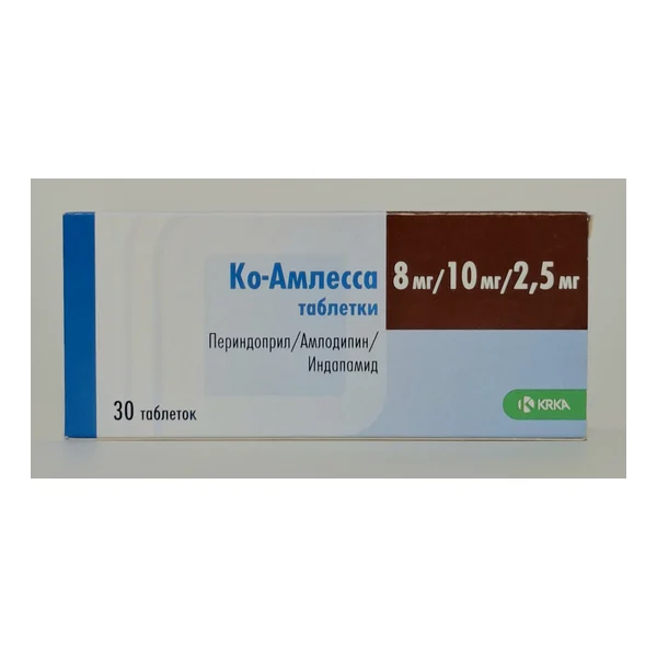 Co-Amlessa tablets 8mg/10mg/2.5mg x 30 KRKA