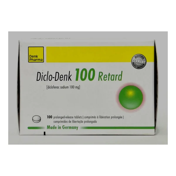 Diclo-Denk retard tablets 100mg x 100 Denk Pharma