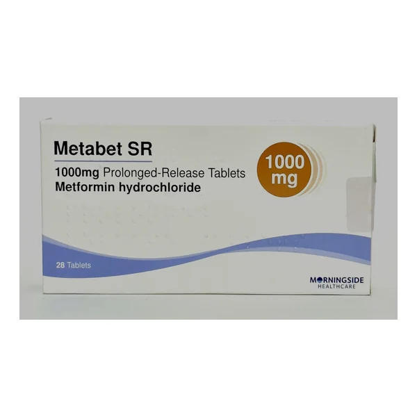 Metabet SR tablets 1000mg x 28 Morningsayd Kheltkeyr.Velikobritaniya