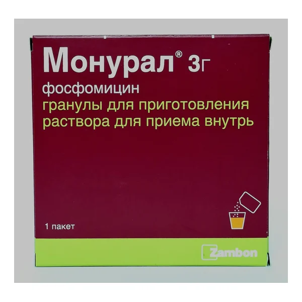 Монурал гранулы 3.0г x 1 Zambon Group SPA. Италия