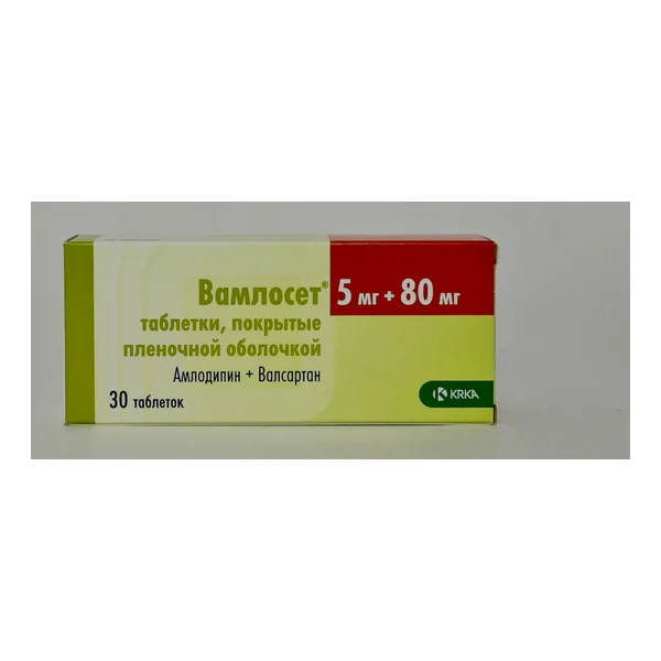 Vamloset tablets 5mg/80mg x 30 KRKA