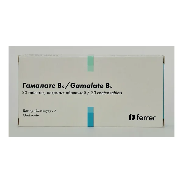 Gamalate in6 tablets, x 20 FerrerGrup.Spain