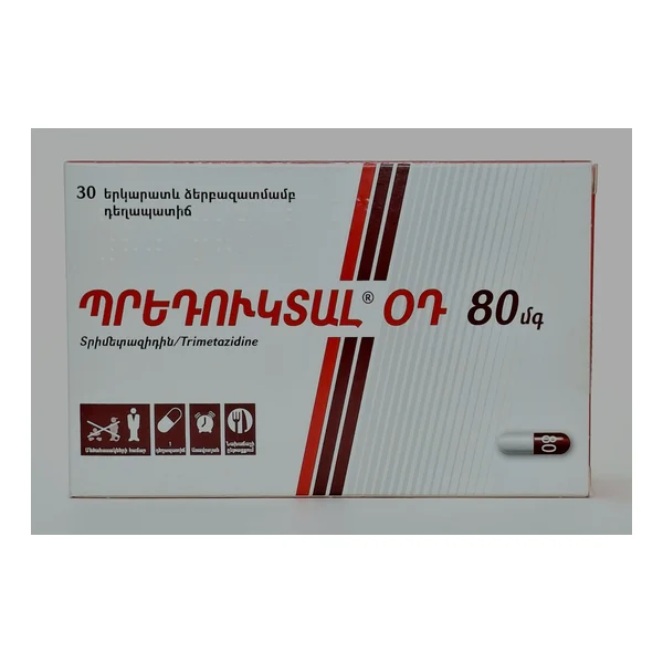 Предуктал OD 80мг таб №30 Сервье