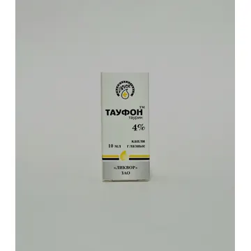 Тауфон р-р гл/кап. 4% - 10мл Ликвор/Армения