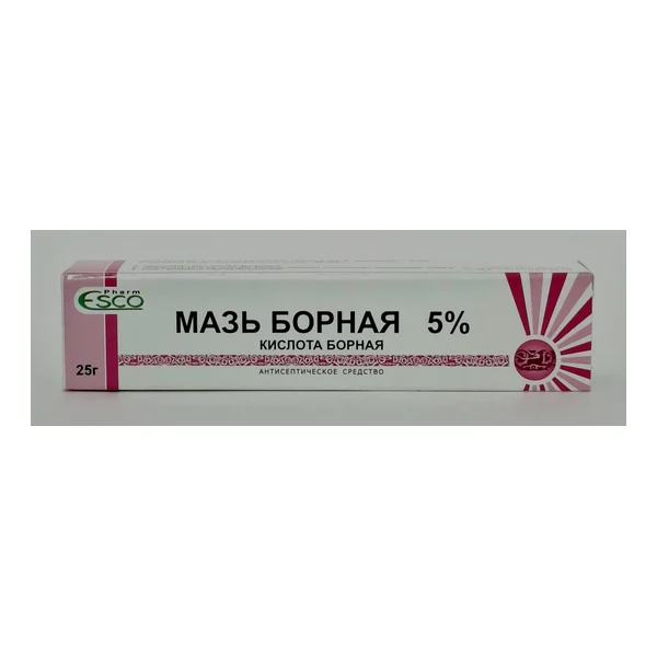 Բորաթթվի քսուք 5% 25գ Էսկո Ֆարմ