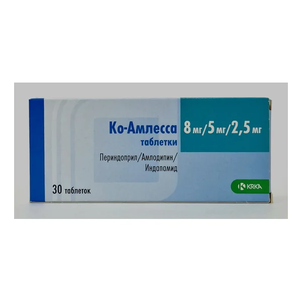 Co-Amlessa tablets 8mg/5mg/2.5 x 30 KRKA