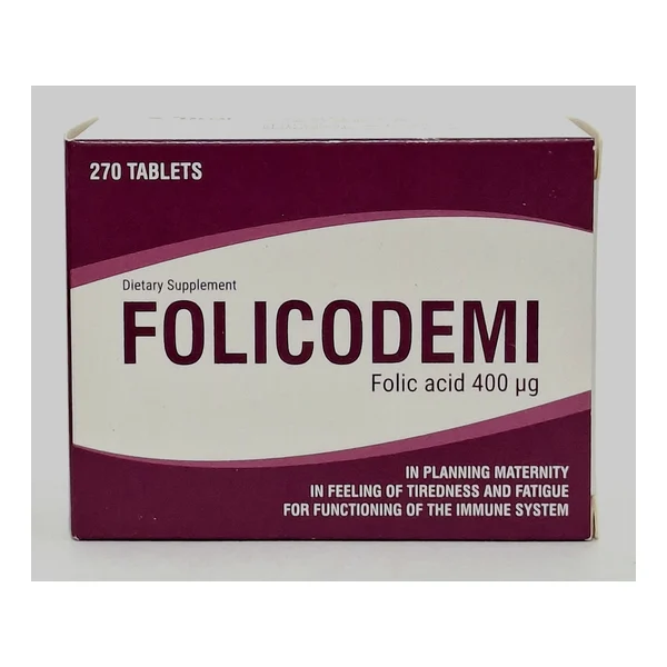 Folikodemi tablets,0.4mcg x 270 Poland