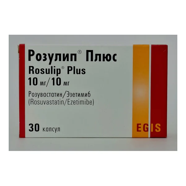 Rozulip plus capsules 10/10mg x 30 Egis Vengriya