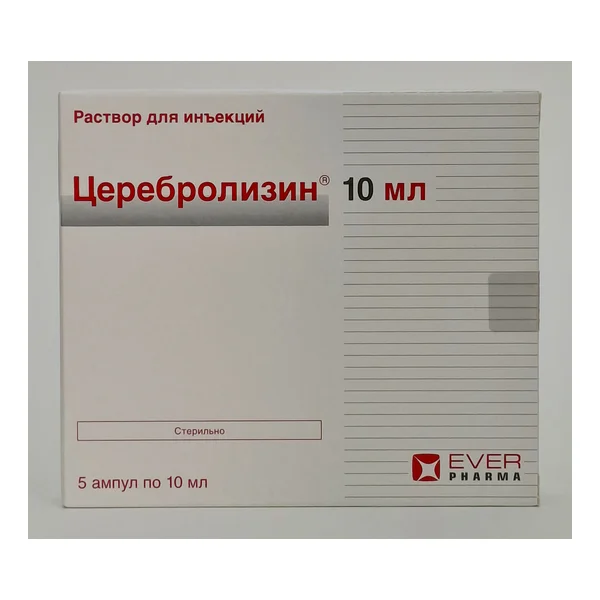Tserebrolizin ampoules 10ml x 5 Ebeve Avstriya